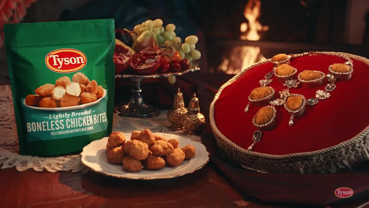 Tyson Foods campaigns first seen Jan 2025.