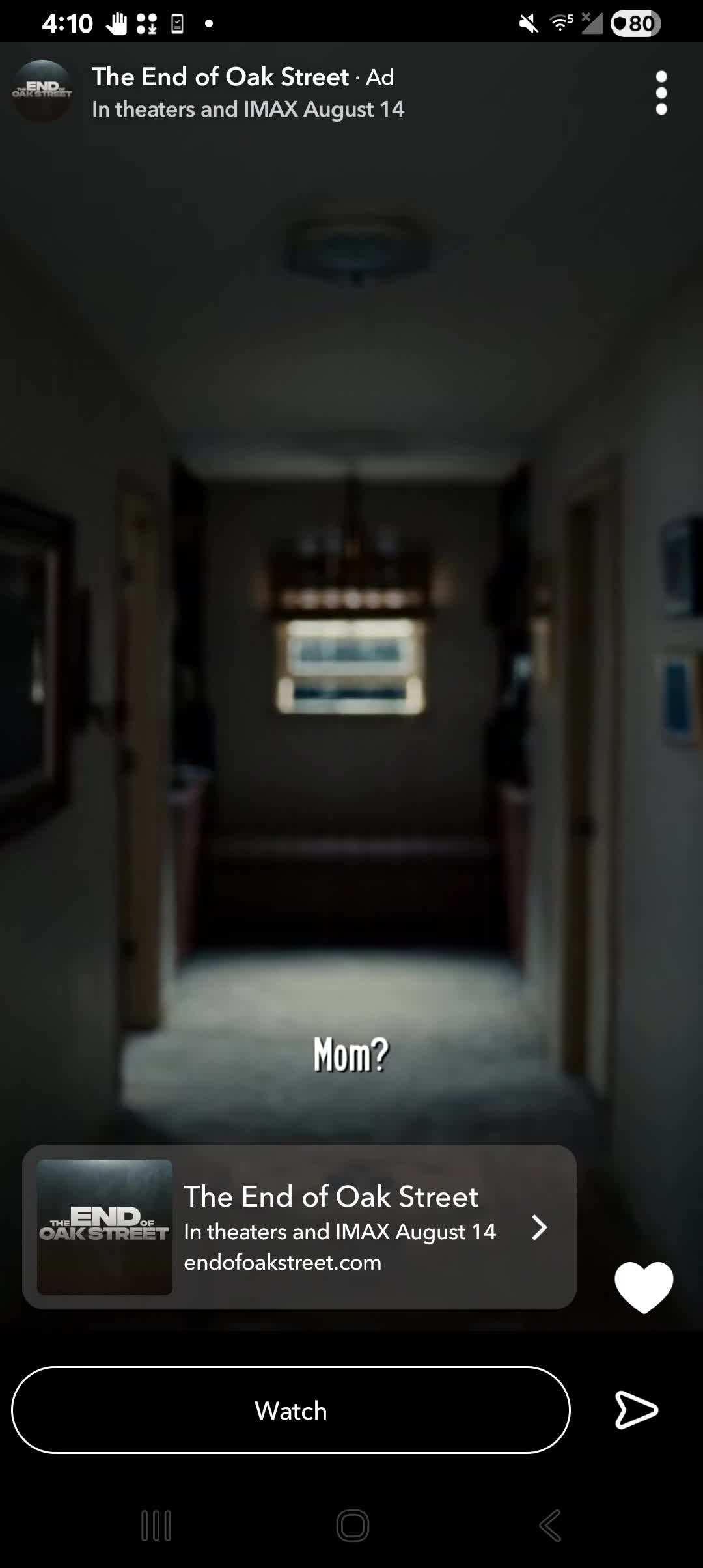 Warner Bros. Entertainment campaigns first seen Mar 2026.