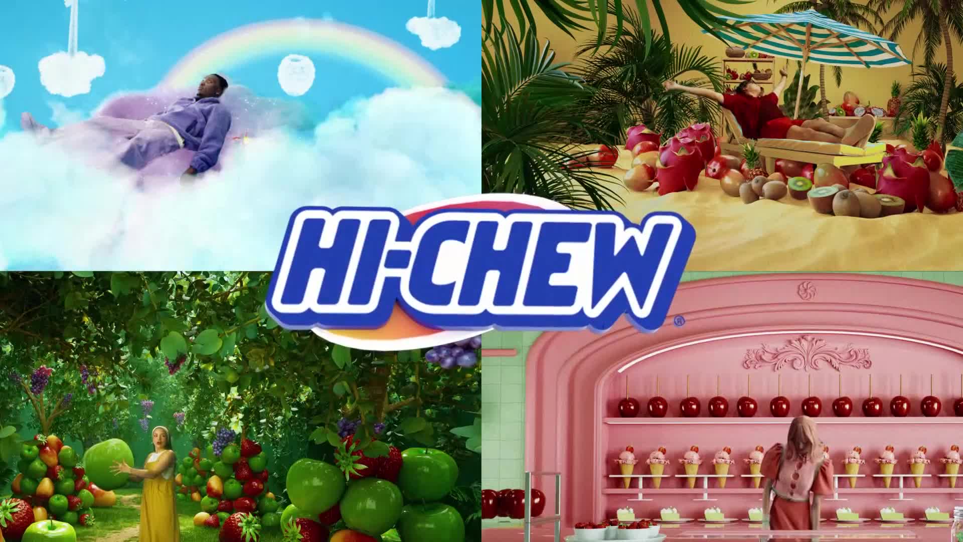Hi-Chew campaigns first seen Feb 2025.