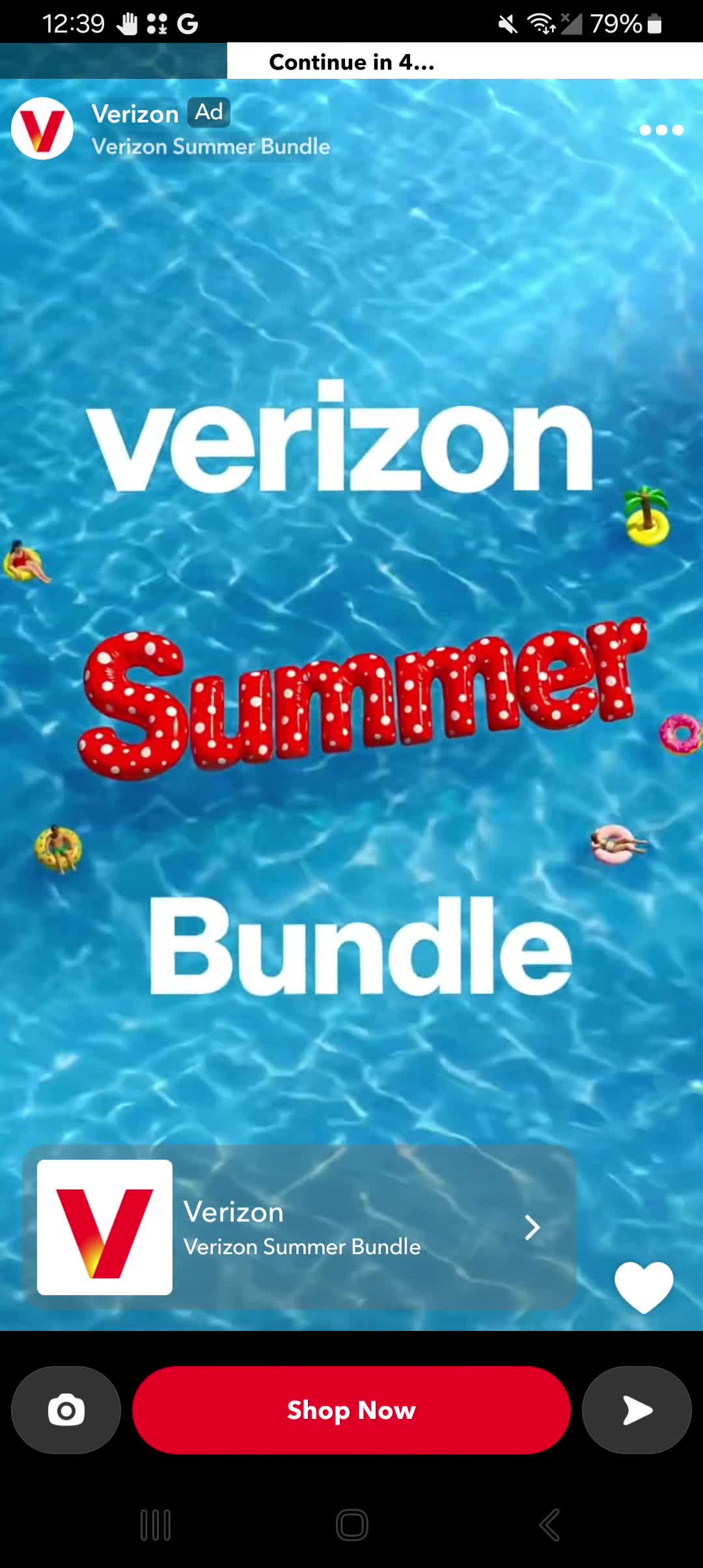 Verizon Communications campaigns first seen Jun 2025.