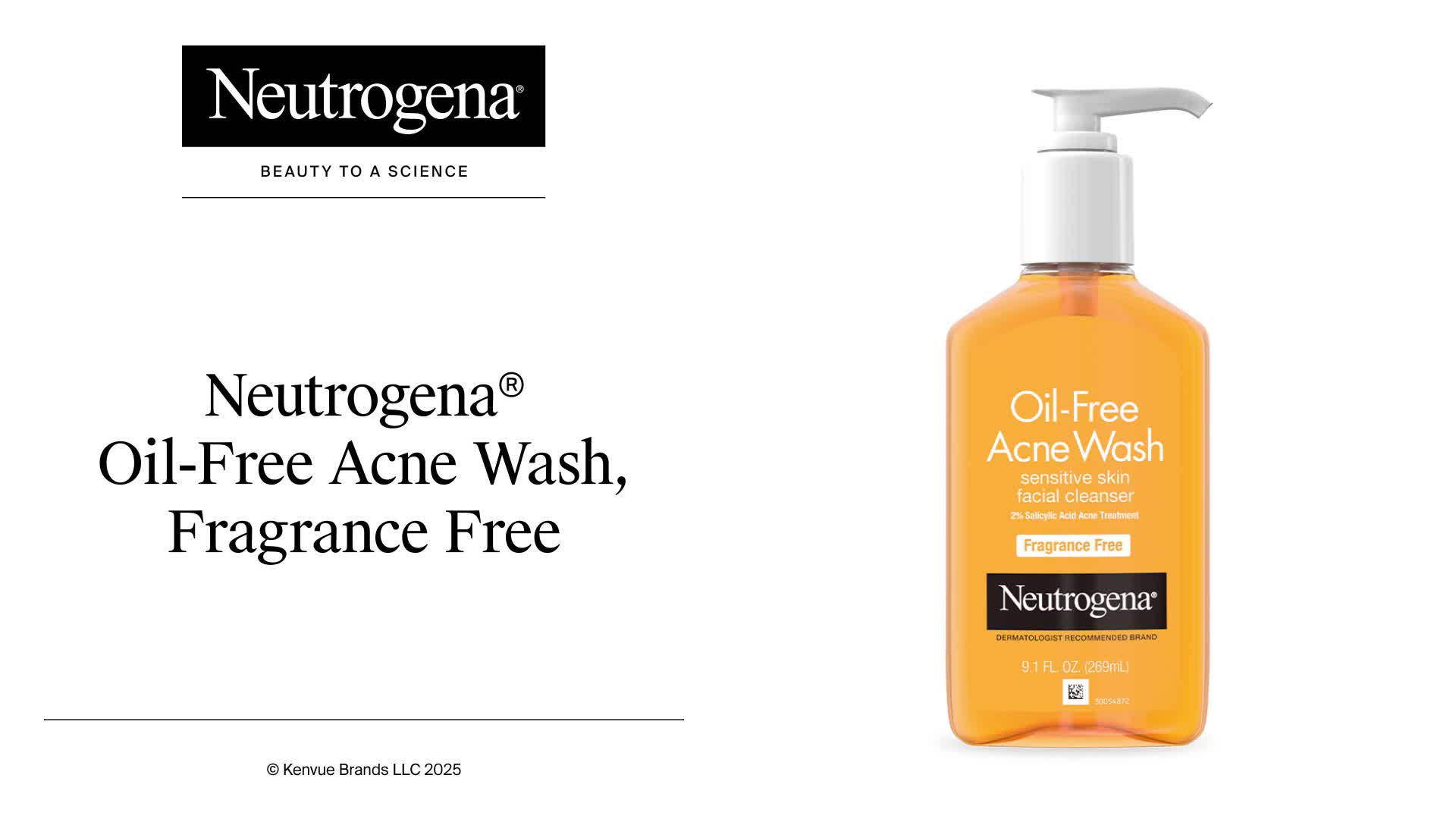 Neutrogena Skincare campaigns first seen Aug 2025.
