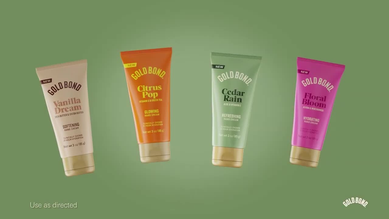 Gold Bond campaigns first seen Jan 2026.