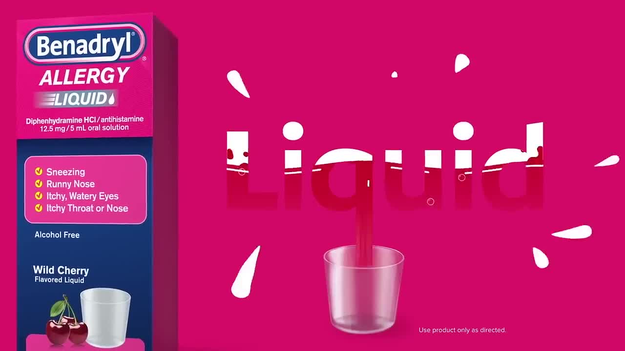 Benadryl campaigns first seen Apr 2025.