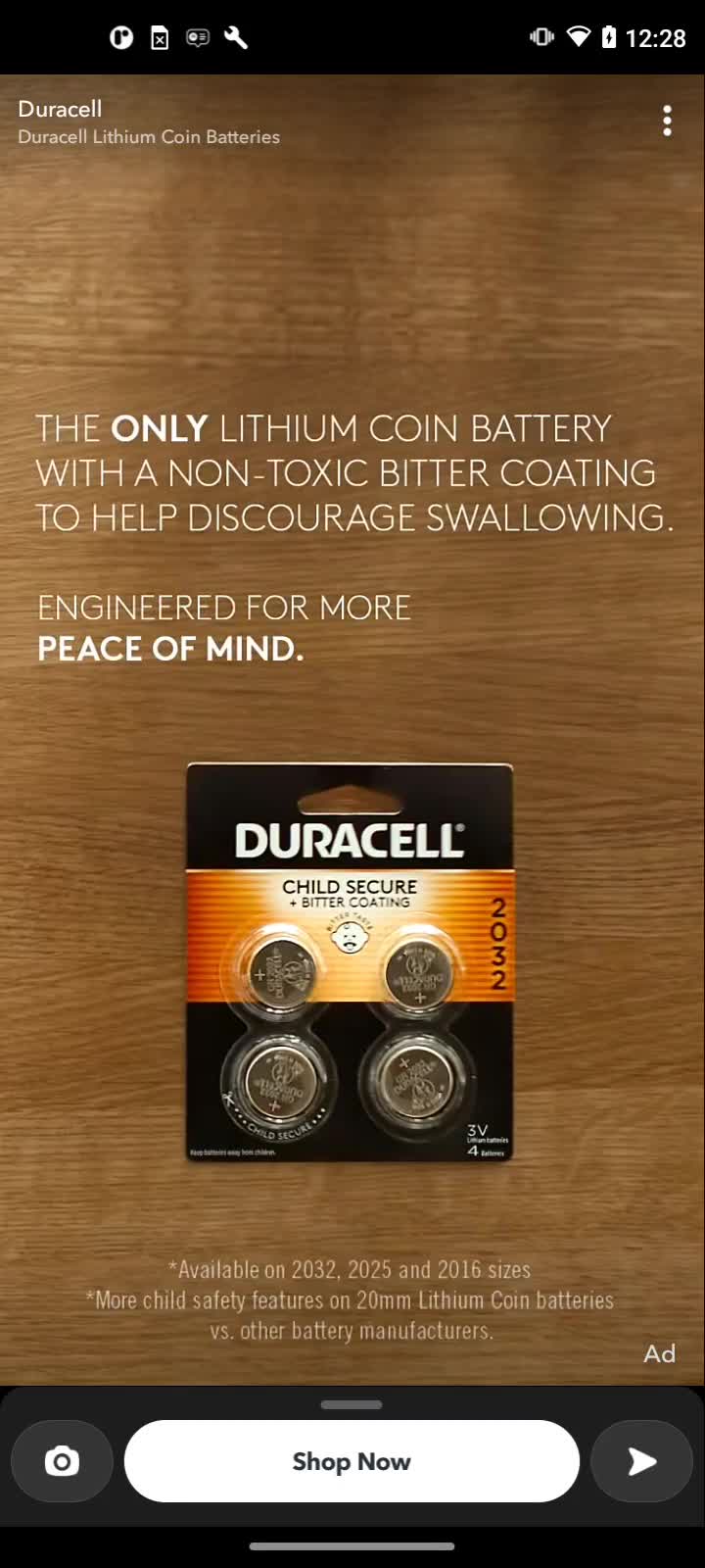 duracell battery ad