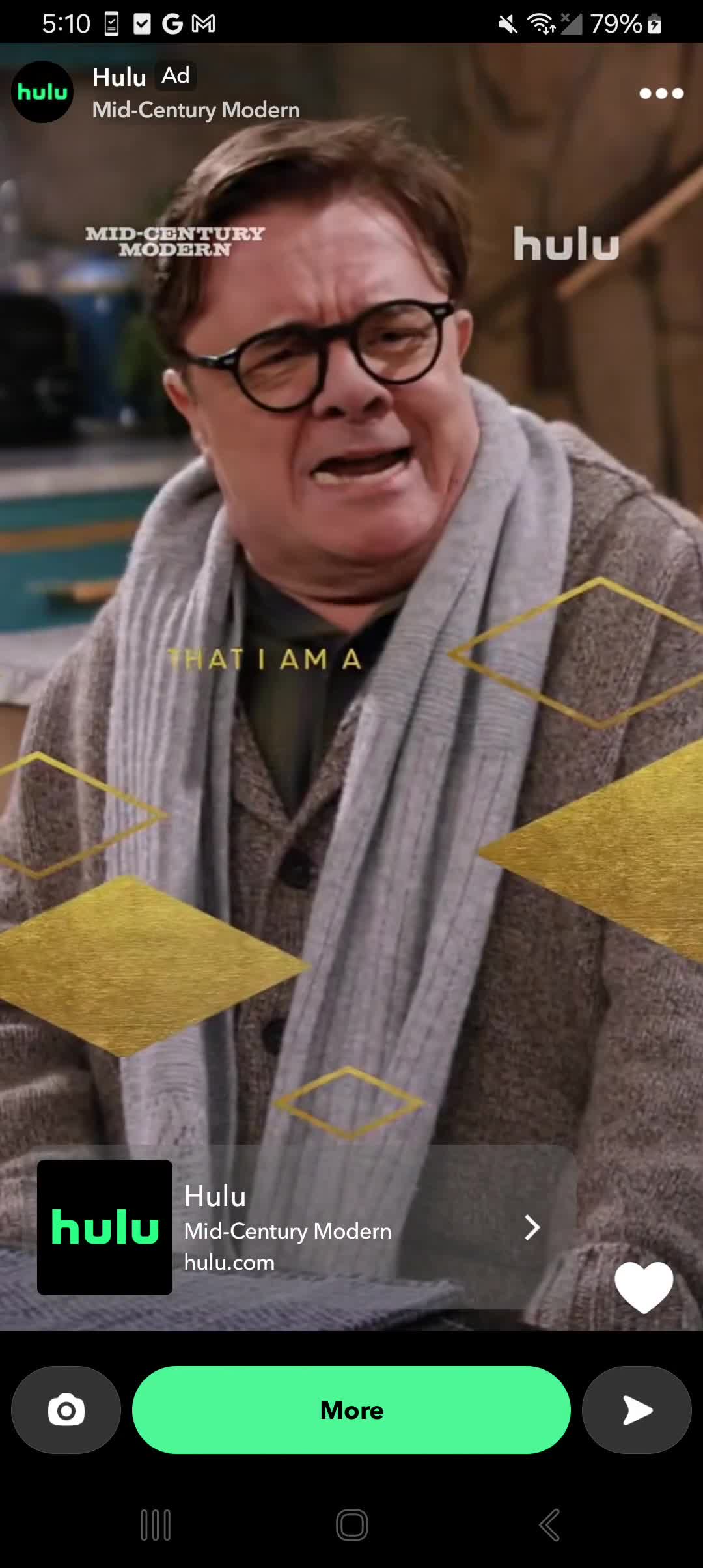 Hulu campaigns first seen Mar 2025.