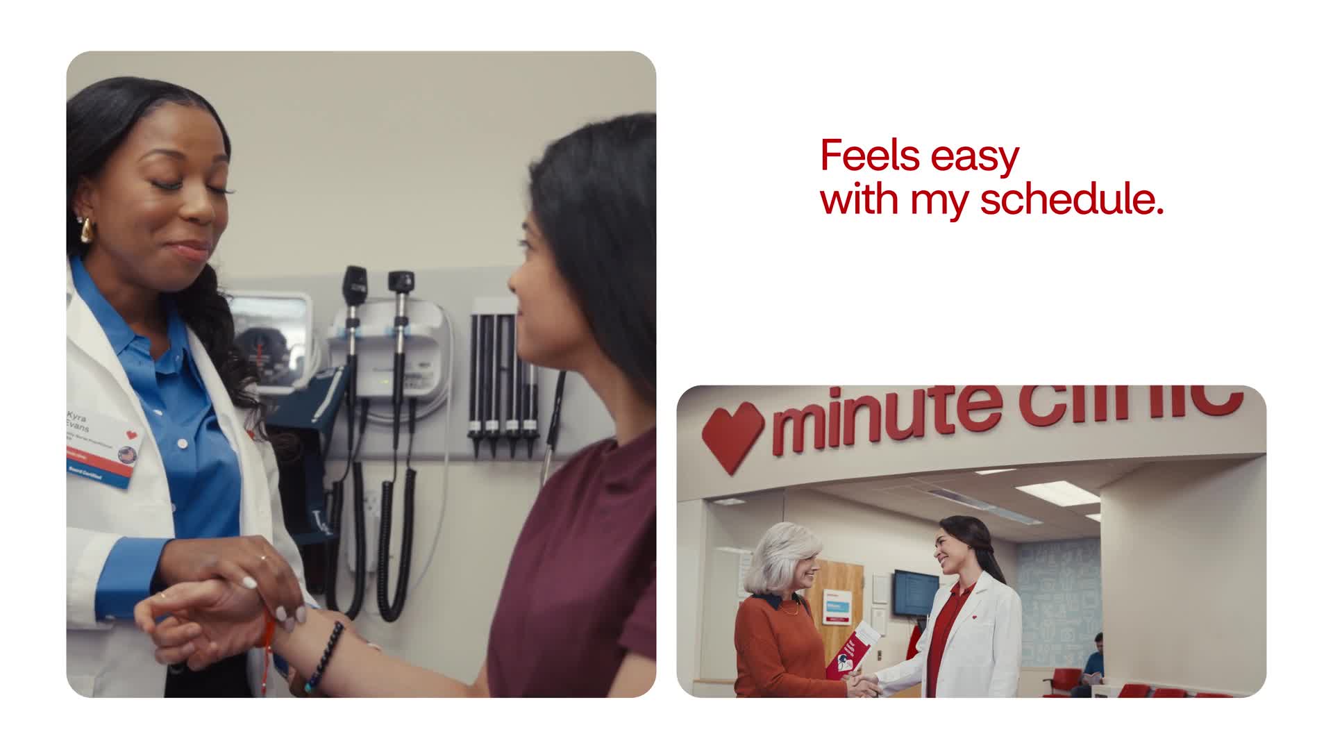 Minute Clinic campaigns first seen May 2025.