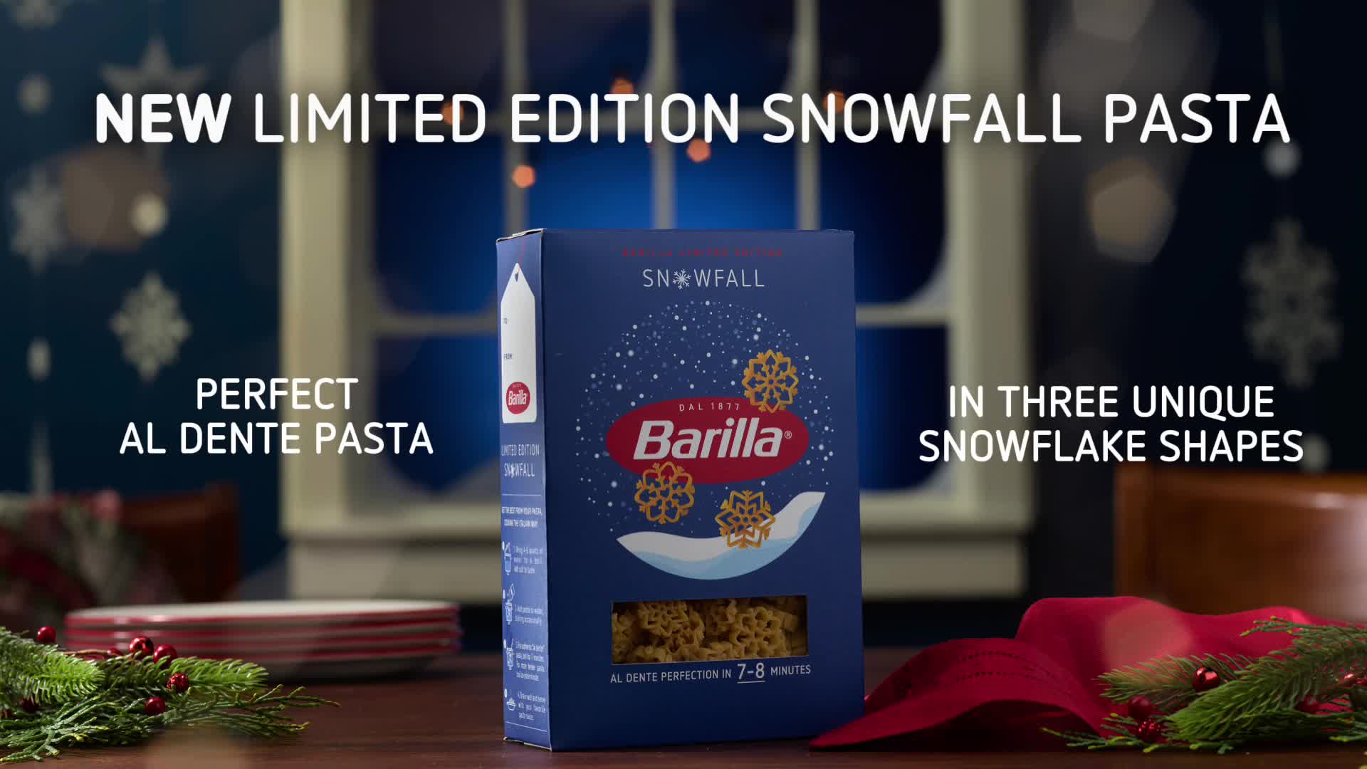 Barilla campaigns first seen Dec 2024.