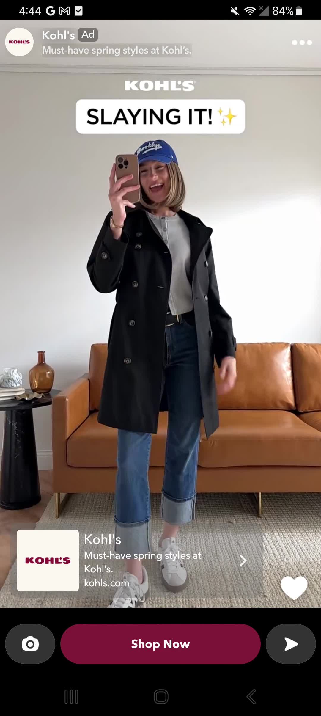 Kohl's campaigns first seen Feb 2025.