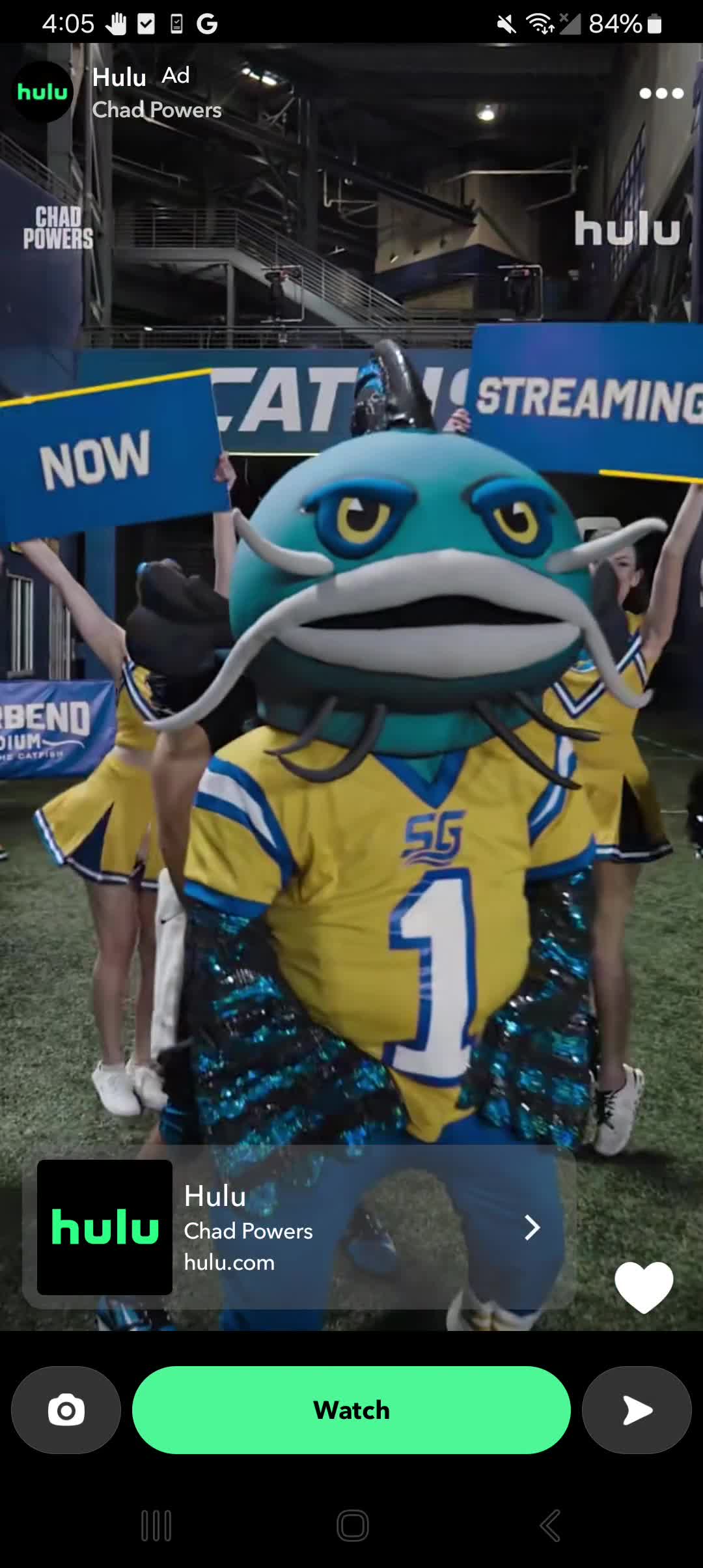 Hulu campaigns first seen Sep 2025.