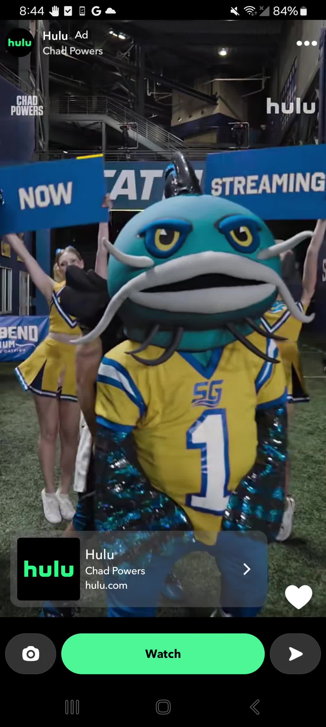 Hulu campaigns first seen Sep 2025.