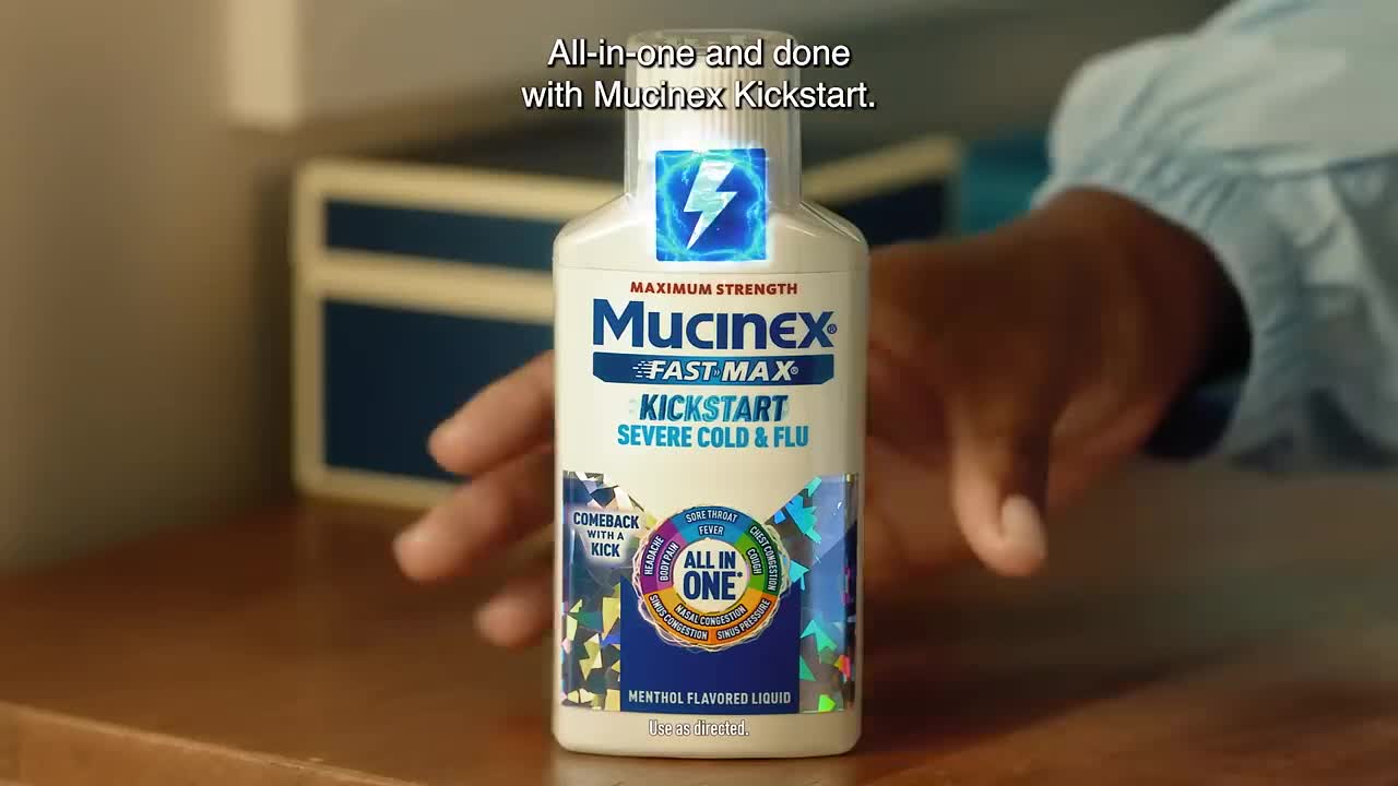 Mucinex campaigns first seen Nov 2025.