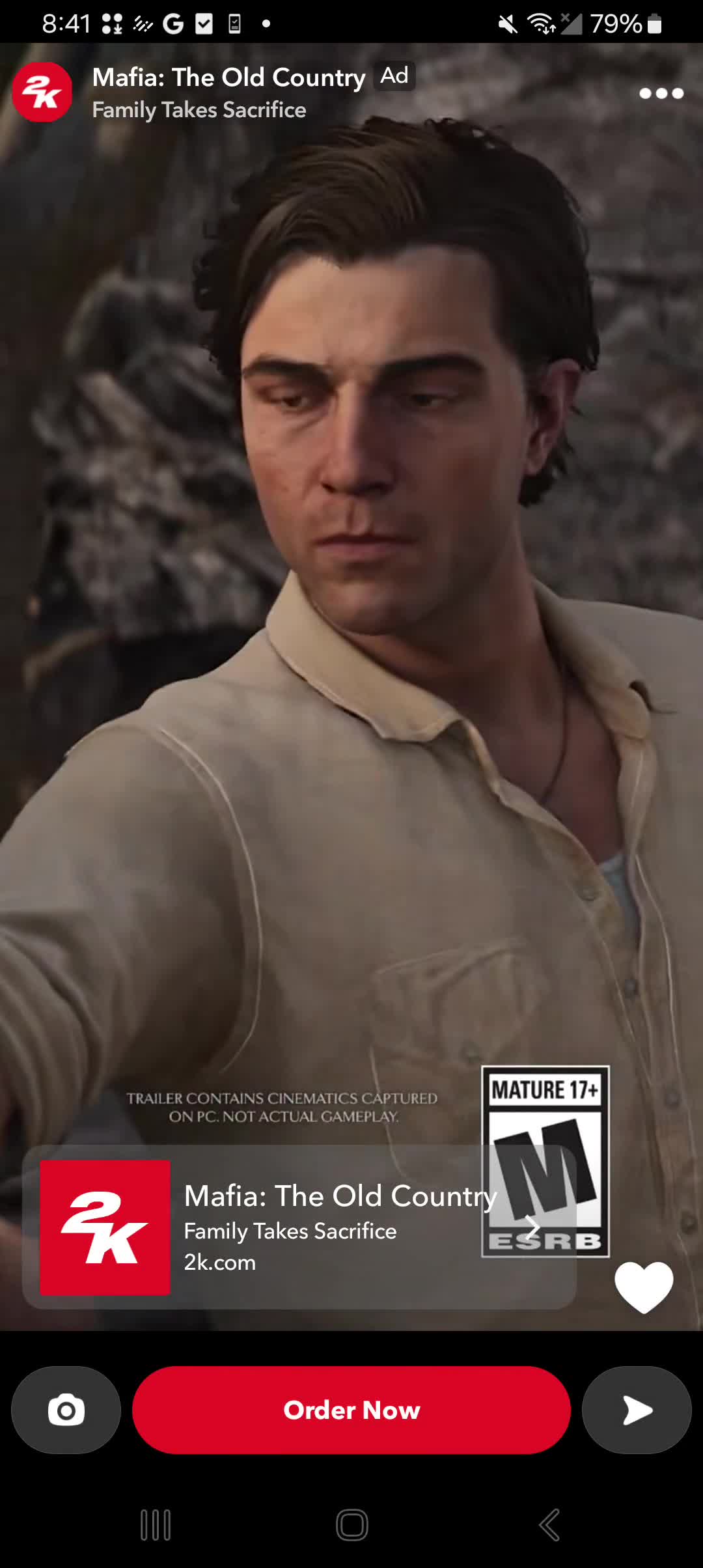 2K Games campaigns first seen Jun 2025.