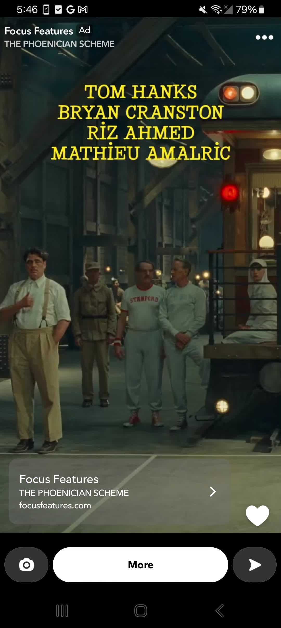 Focus Features campaigns first seen Apr 2025.