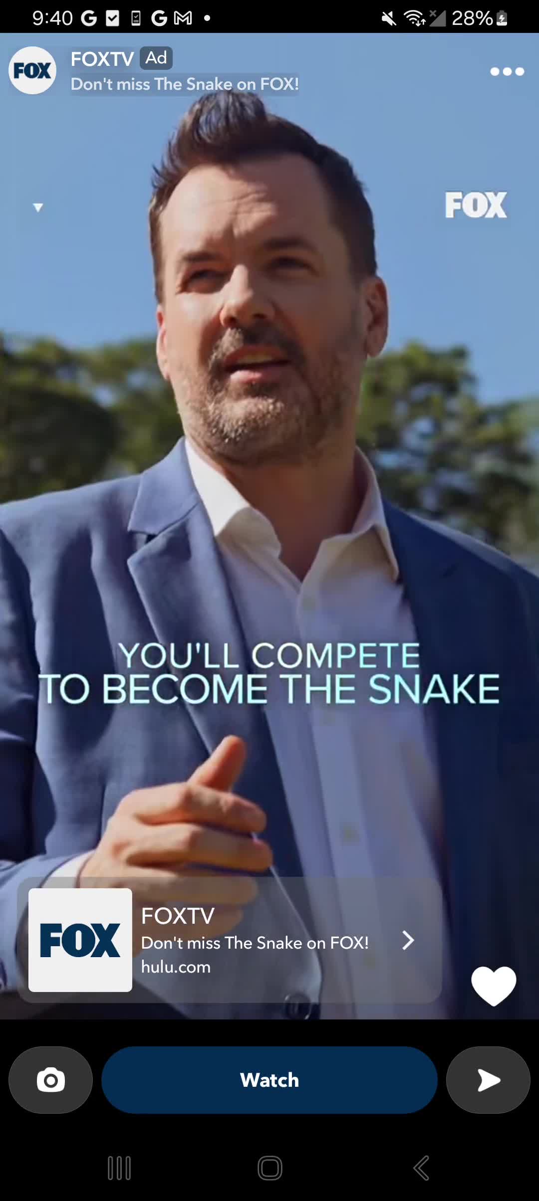 Fox Broadcasting campaigns first seen Jun 2025.