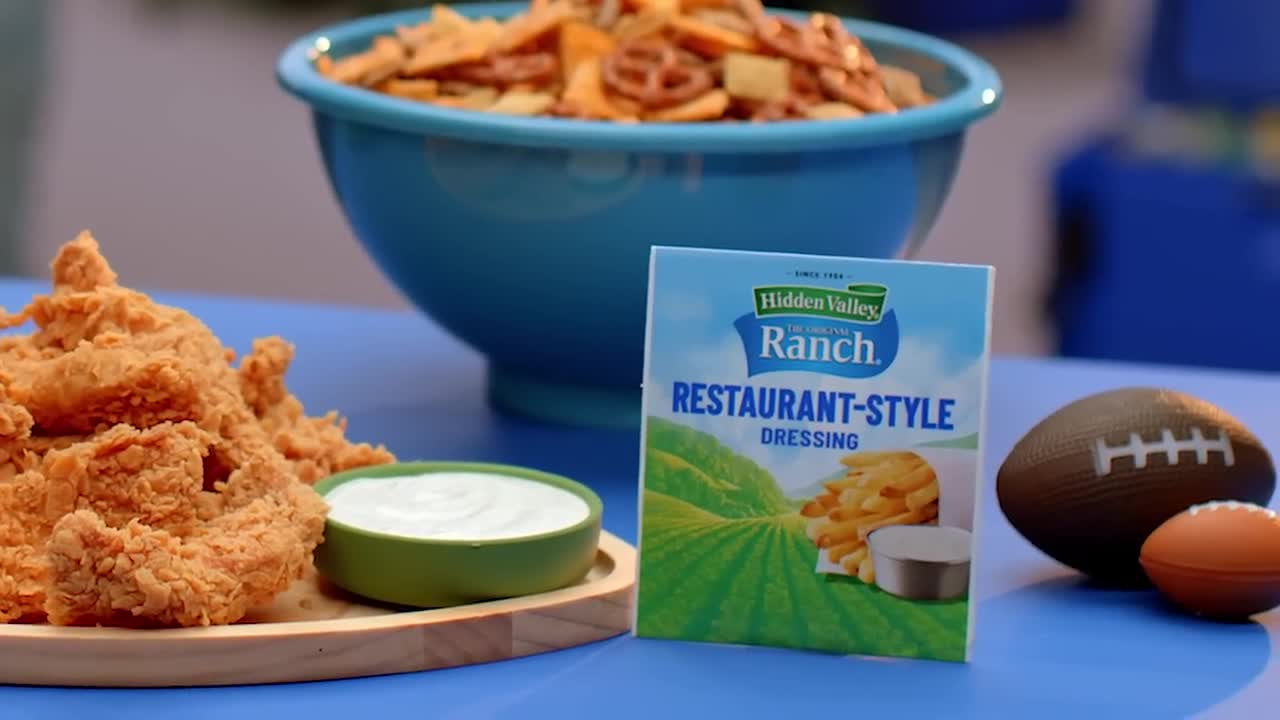 Hidden Valley Ranch campaigns first seen Oct 2025.