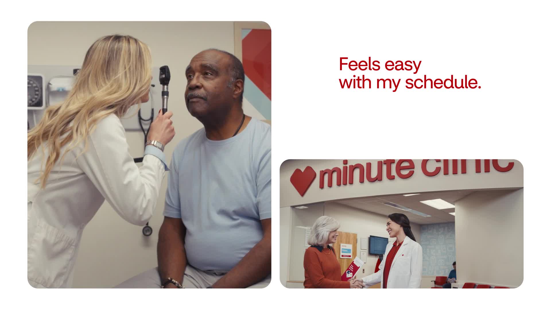 Minute Clinic campaigns first seen May 2025.