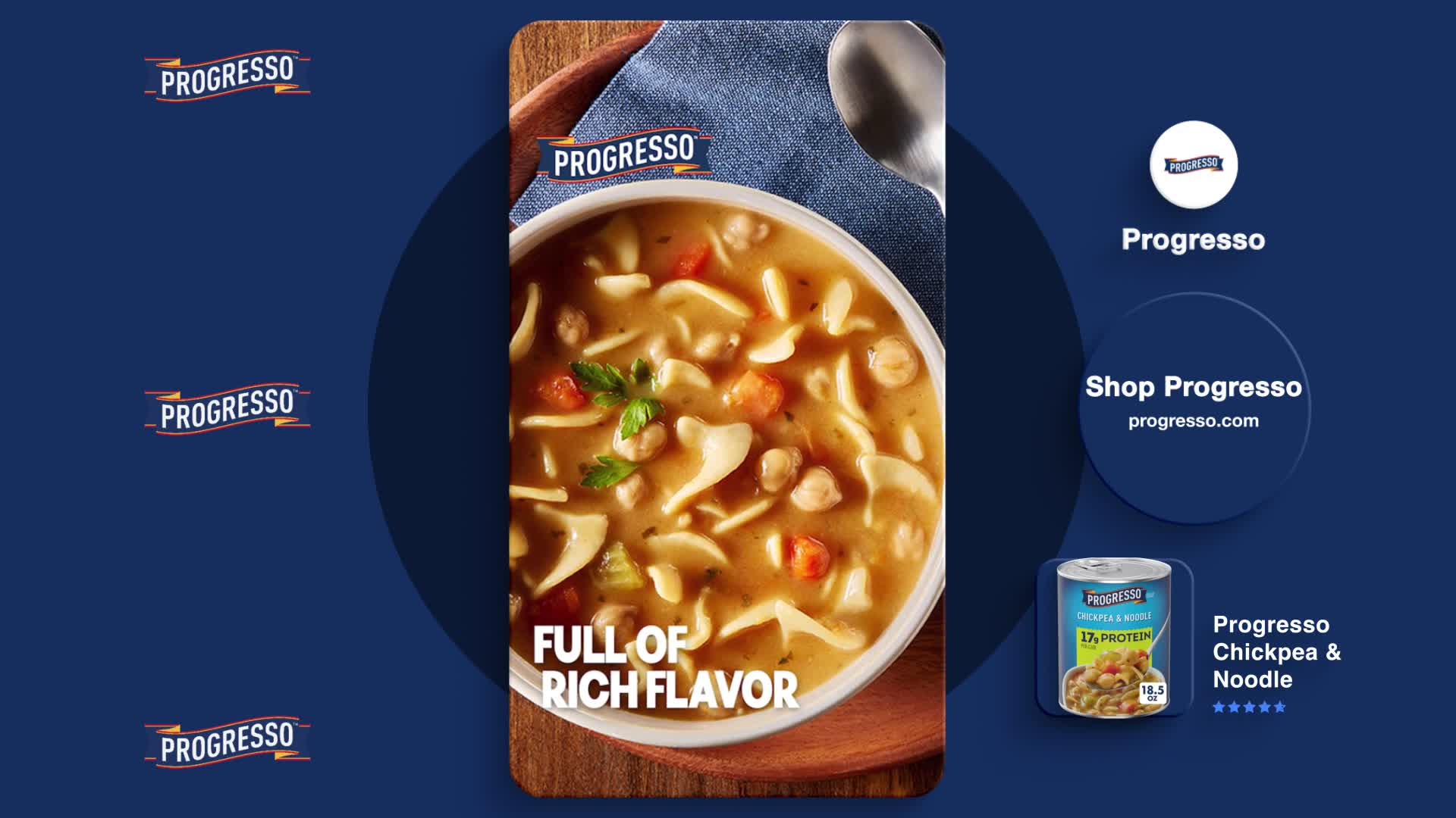 Progresso Quality Foods campaigns first seen Oct 2025.