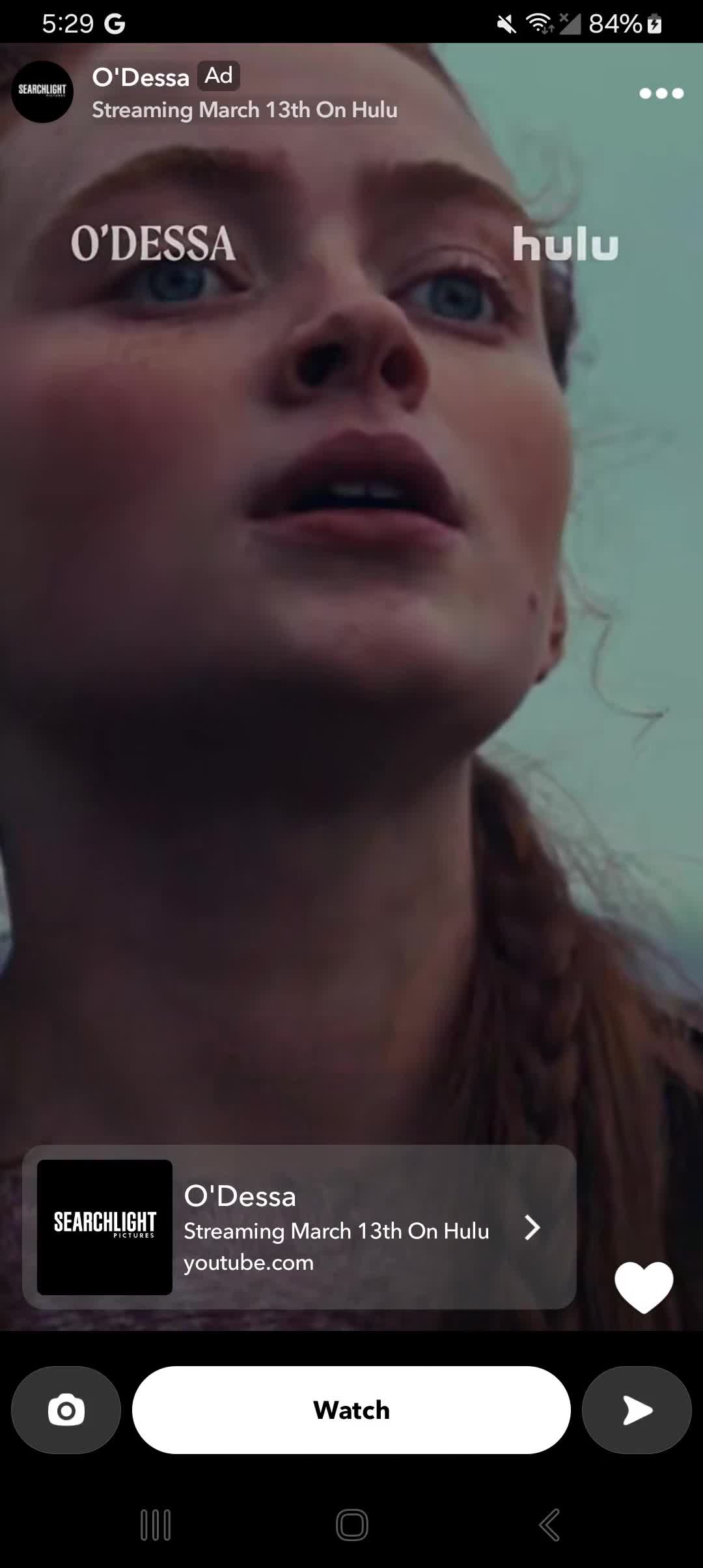 Searchlight Pictures campaigns first seen Feb 2025.