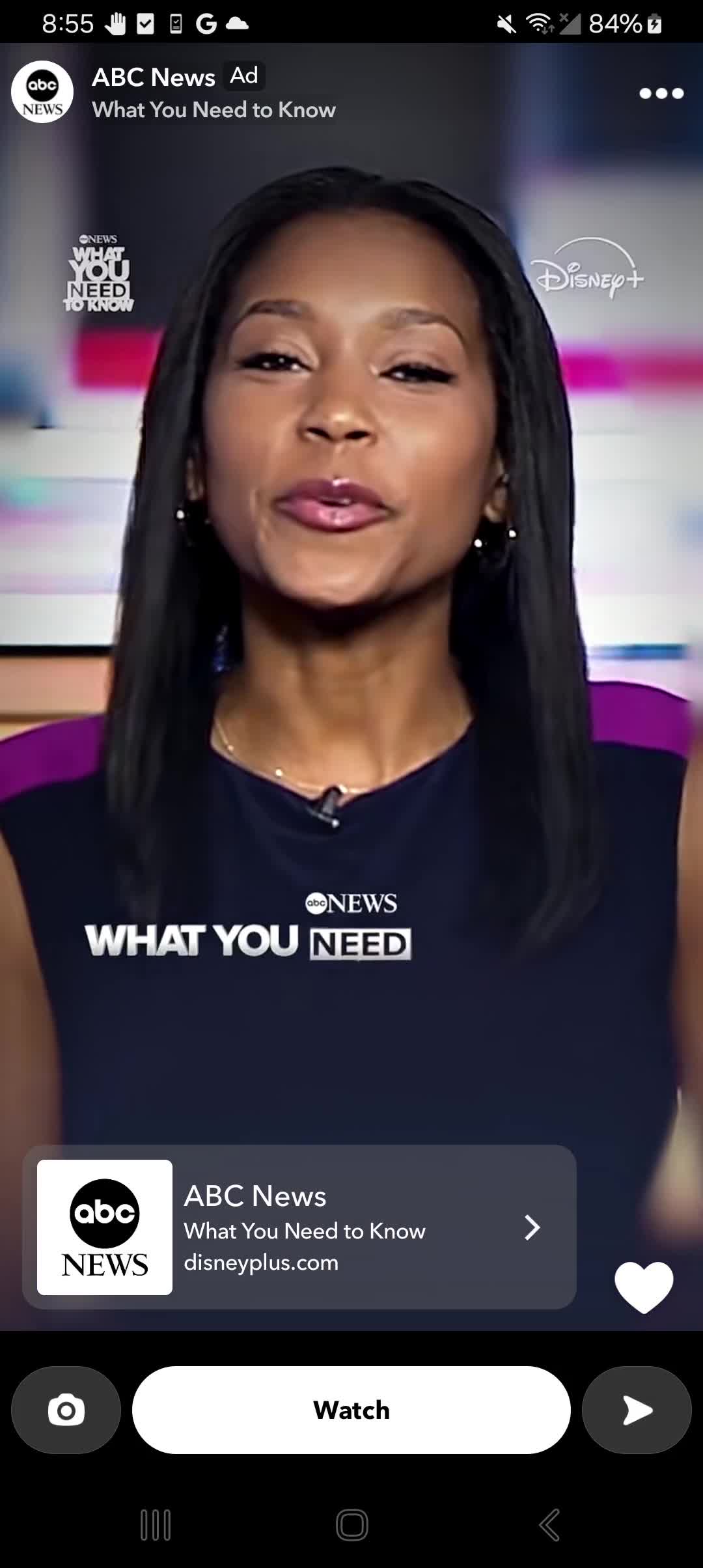 Disney+ campaigns first seen Sep 2025.