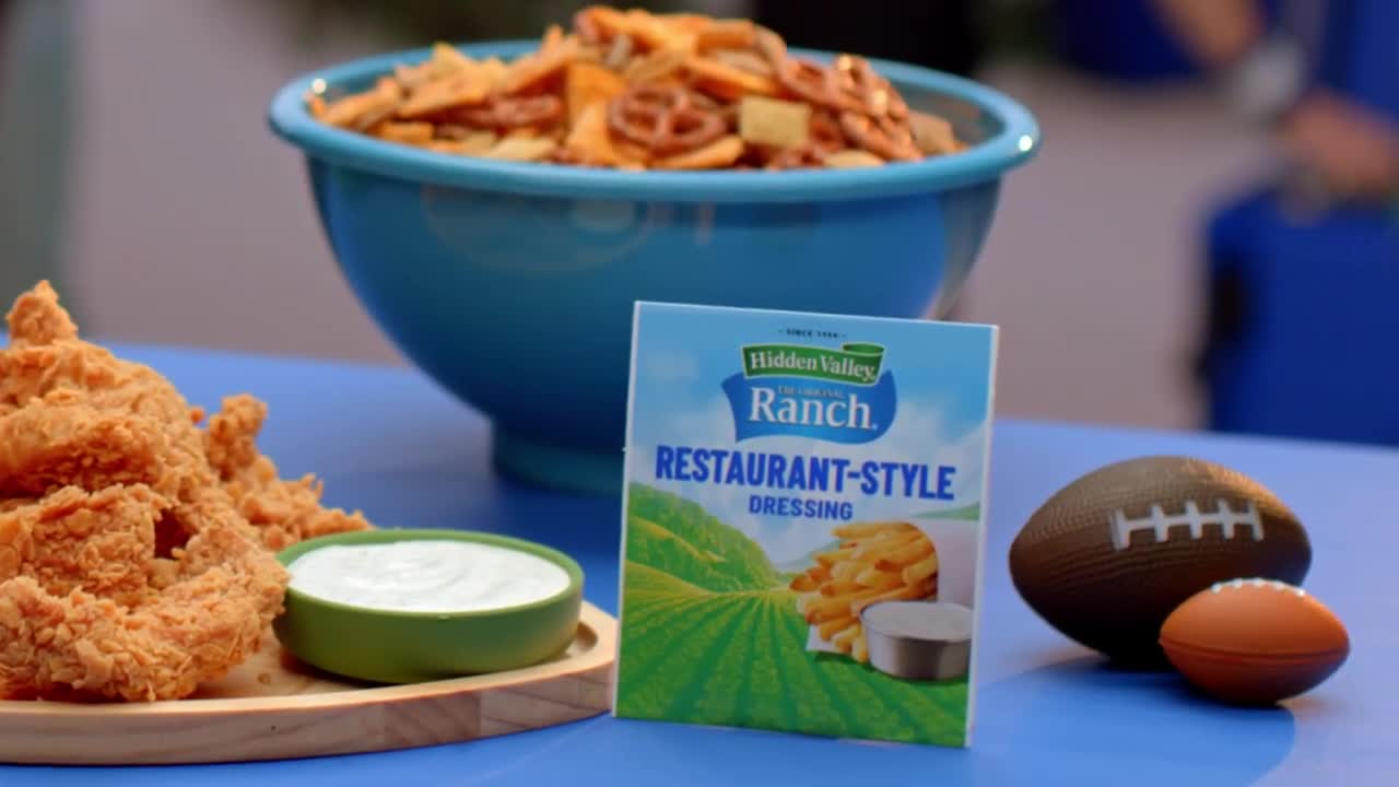 Hidden Valley Ranch campaigns first seen Oct 2025.